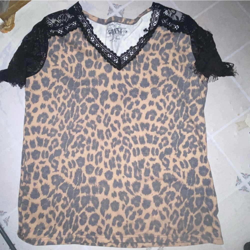 Crazy train cheetah shirt